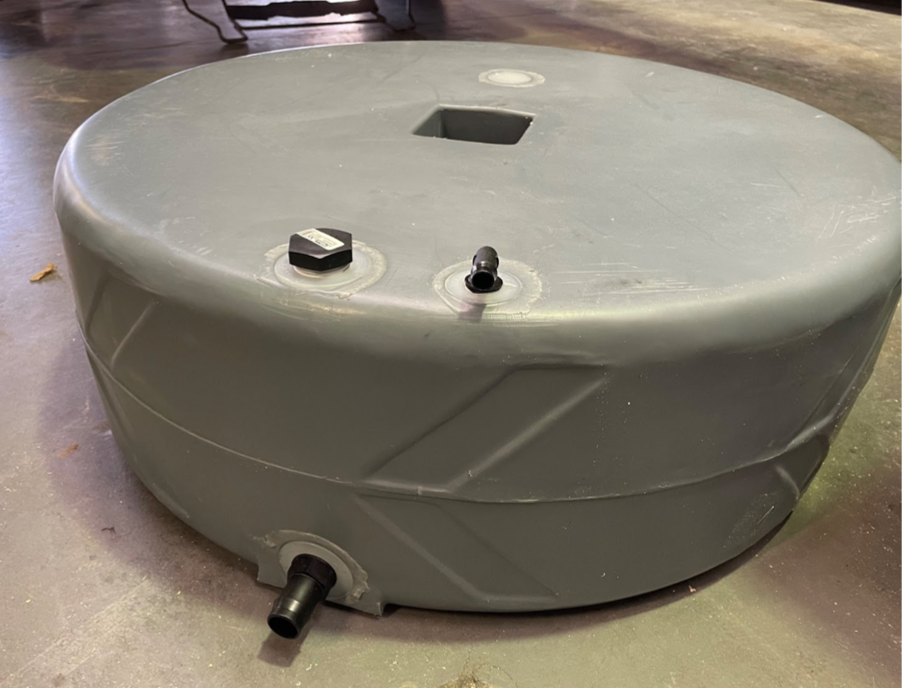 Sprinter Spare Wheel Water Tank – Adventure Fitouts
