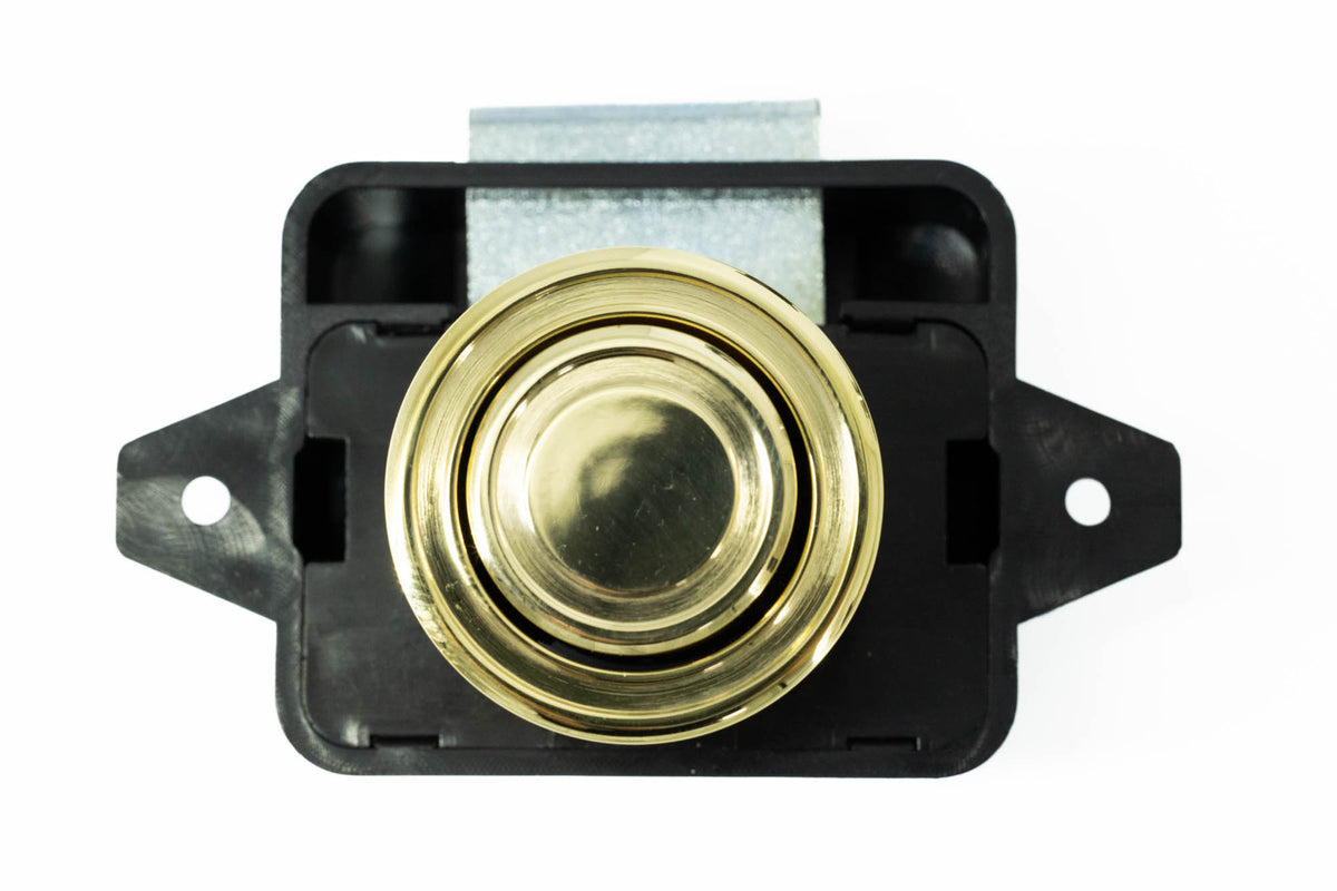 Brass Push Button Latch Adventure Fitouts